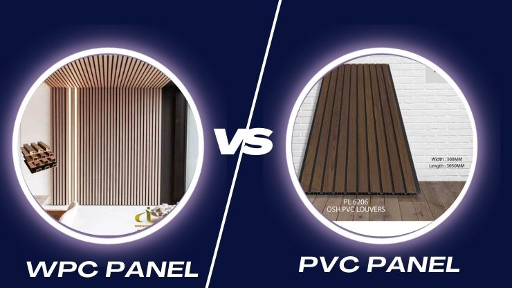 WPC panel or PVC panel