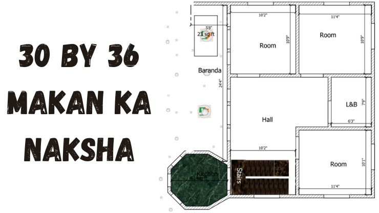 3 Room House Design in Village Low Budget