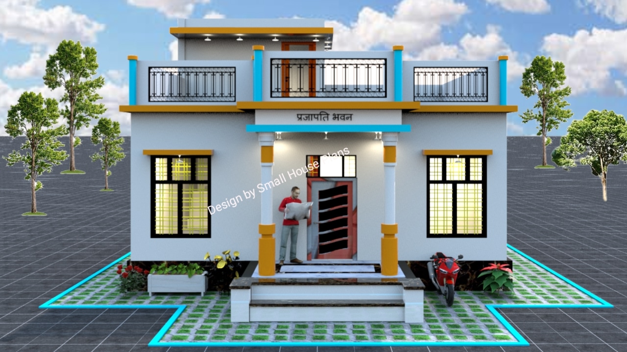 Small House Plane For Village Low Cost - Small House Plane