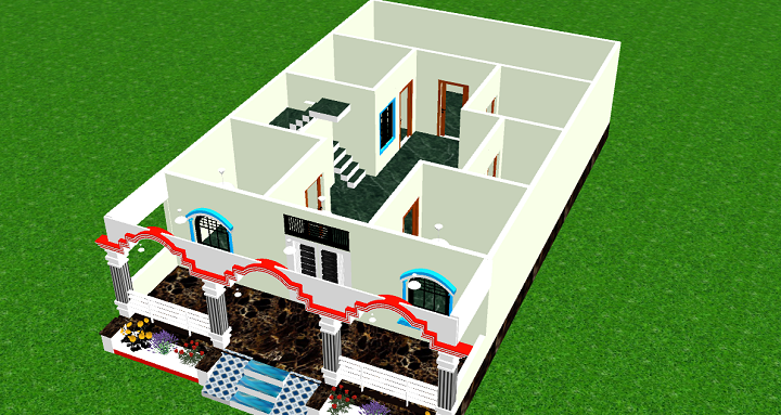 Front Desing of House