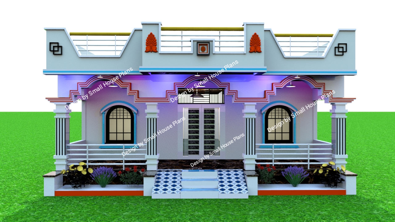 Simple Ghar Ka Design | 30x50 Simple Village House