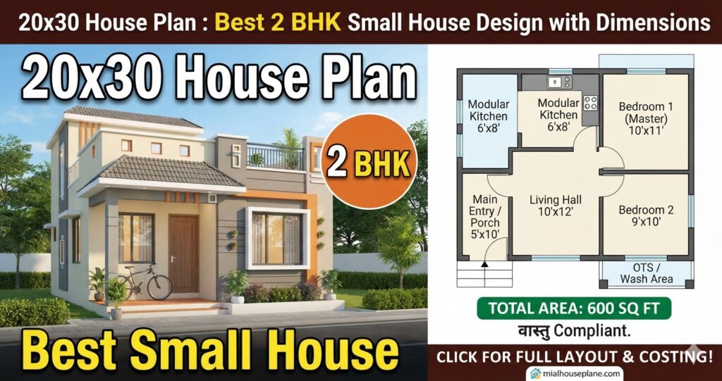 20×30 House Plan