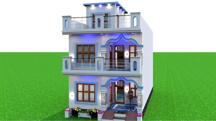 20 by 40 house plan