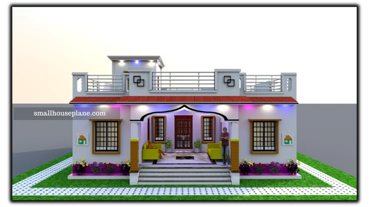 Village 4 kamre ka design photos